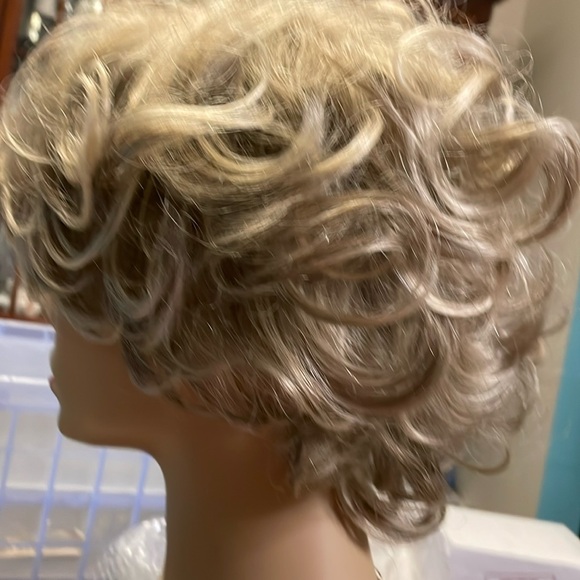 TWC Basics Wig, Light Brown with Blonde Highlights. New never used - Picture 6 of 8